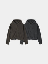Kip Pigment Zip Hoodie