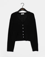 Rover Two-Way Unbalanced Wrap Bubble Knit Cardigan