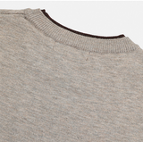 LMN Central Layered Semi-Crop Short-Sleeve Knit (5 colors)