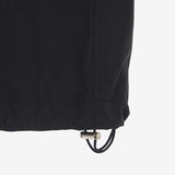 FRONT ZIP CARGO PANTS BLACK