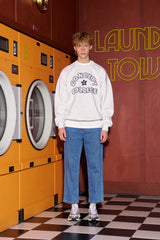 ハンドロゴスウェット／アッシュグレー [Unisex]