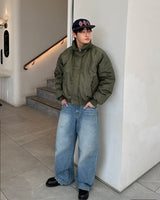 Snap Crop Aviator Jumper