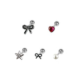 [SET] ファンシールビースターリボンピアス