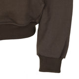 LAYERED STRING HOODIE ZIP-UP [BROWN]