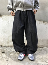 Ruton Pintuck Wide Stripe Pants 2C