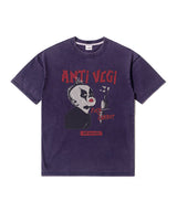 OC Anti-Vegi AQ Washed Tee (Navy)