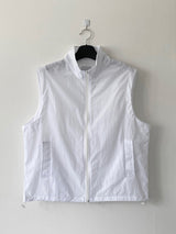 Light two way zip up vest