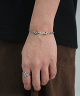 クローバーヒザシブレスレット (925 silver)