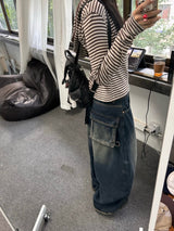 ポケットデニムパンツ