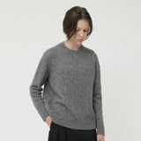ALPACA SHAGGY KNIT GRAY