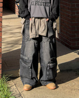 Jeban Utility Cargo Denim
