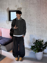 Ease Wide Two-Tuck Denim Pants