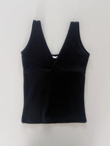 Raymon Basic V-Neck Wrap Sleeveless Top 4 Colors