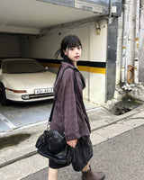 Rui Vintage Wine Check Shirt