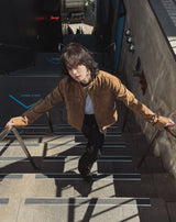 Jeep Biker Suede Jacket