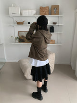 CAMO 2WAY SWEAT HOODIE (2C)
