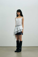 NYX MINI DRESS / WHITE