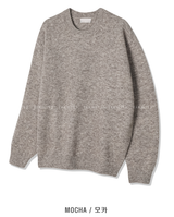 nade Alpaca Overfit Wool Round Knit