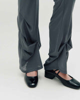Sheer Layering Pants _ BROWN