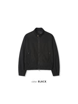 チェン セミクロップド ボタンスエードジャケット (3 colors)