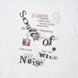 COLLECTION UNBALANCE CUTTING LOOSE FIT T-SHIRT [WHITE]