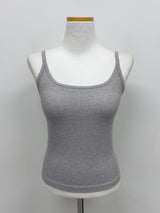 Lace Ribbed Bra Top Sleeveless