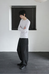 diagonal long sleeve