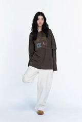 26FW★ Uni Star Layered Pigment Long Sleeve