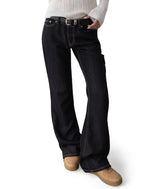 アミン リヨセル ローライズ ブーツカット デニム
