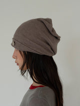 WHIPPING HAIR BAND & BEANIE (COCOA)