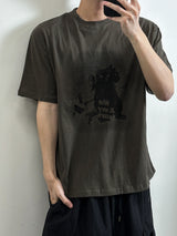 フィアーキャットハーフTシャツ