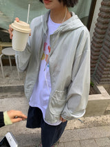 26SS★ [BAONHAUS] タイニンナイロンフードウインドブレーカージャンパー