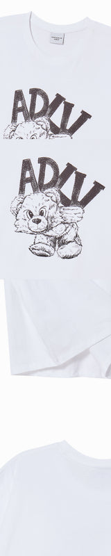 25FW AC ベアネオン半袖Tシャツ ホワイト