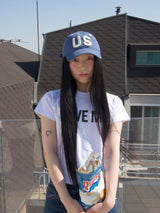 Lucky Clover Cap-Blue