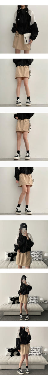 オレオサマーストリングカラーリングジャンパー