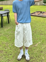 ディスバミューダデニムパンツ