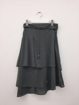 Chimi Unbal Flare Skirt (2color)