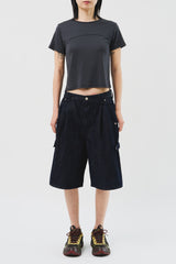 Date Non Fade Bermuda Denim (2color)