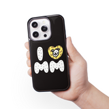 I LOVE MM (leopard) エポキシバンパーケース