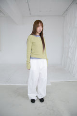 rivet pocket wide pants(2colors)