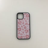 heart leopard (pink) case 