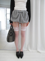 sheer garter stocking