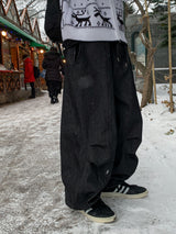 Whale cut denim pants
