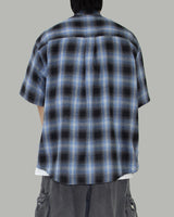 Swallow short-sleeved check shirt