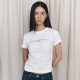 C LOGO CONVEX T-SHIRT_WHITE