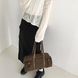 Btan Daily Nylon Pocket String Shoulder Bag