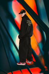 LIGHT WEIGHT WP TRACK JACKET BLACK