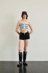 MIMI STRIPE SLEEVELESS / BLUE