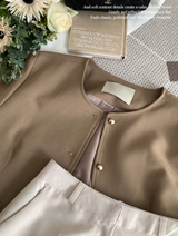 Setter Spring Collarless Jacket / 3 colors