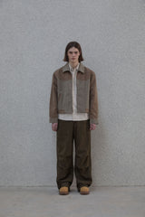 Toning color Oxford western Jacket